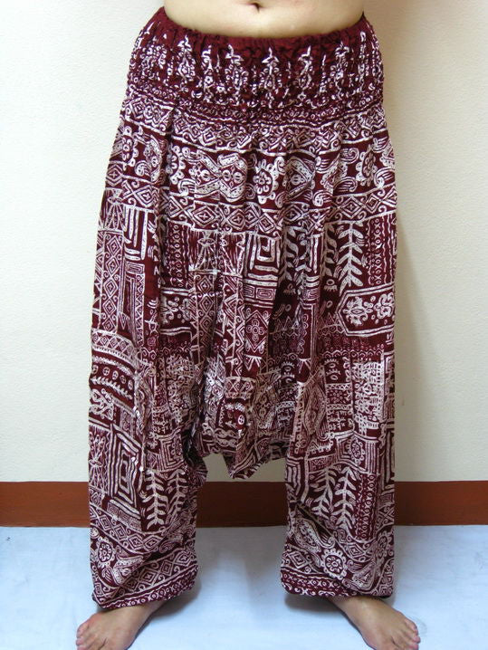 Unisex Low Crotch Genie Pants