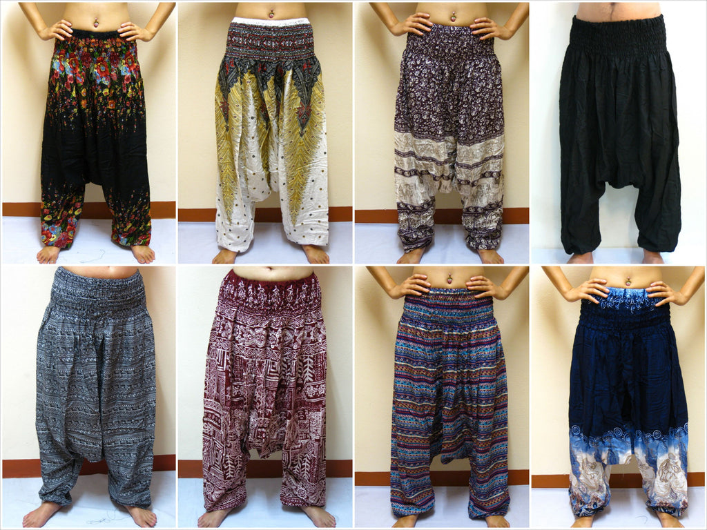 Unisex Low Crotch Genie Pants / Assorted Set of 25 pc