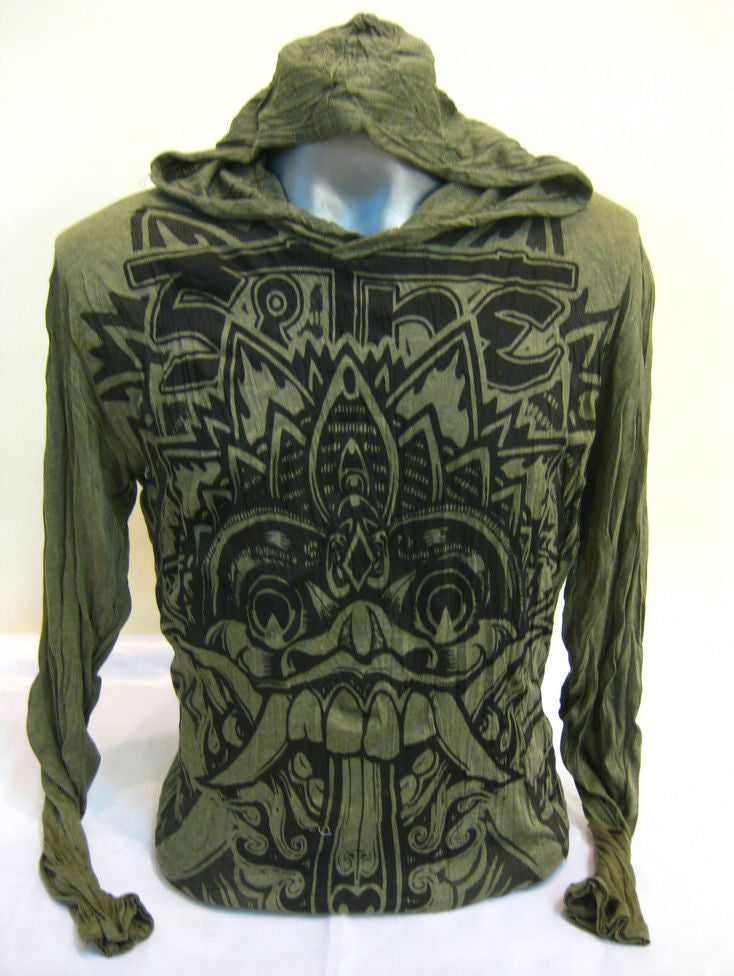 Unisex Green Foo Dog Hoodie