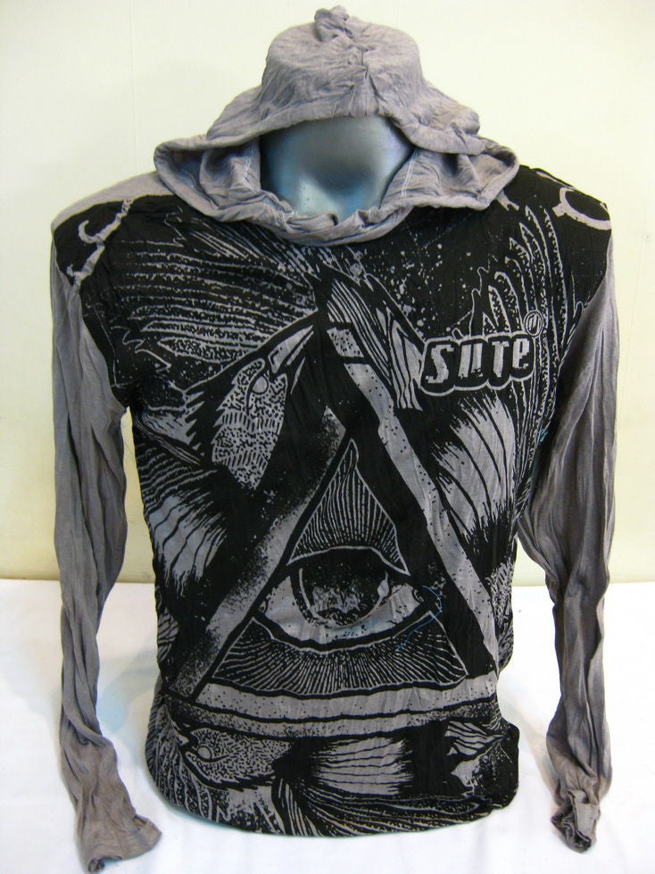 Unisex Gray Eye universe Hoodie