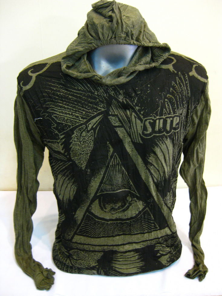Unisex Green Eye Universe Hoodie