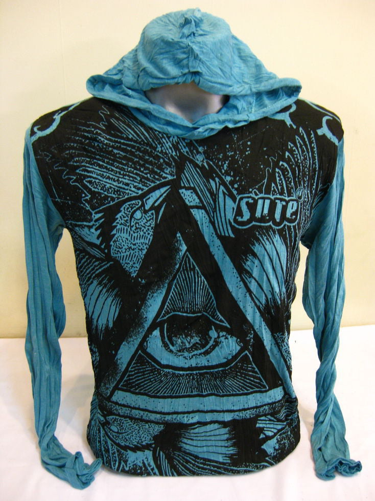 Unisex Turquoise Eye universe Hoodie