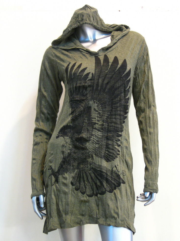 Unisex Green Eagle Hoodie