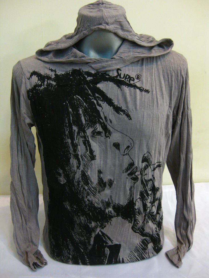 Unisex Gray Rasta #2 Hoodie
