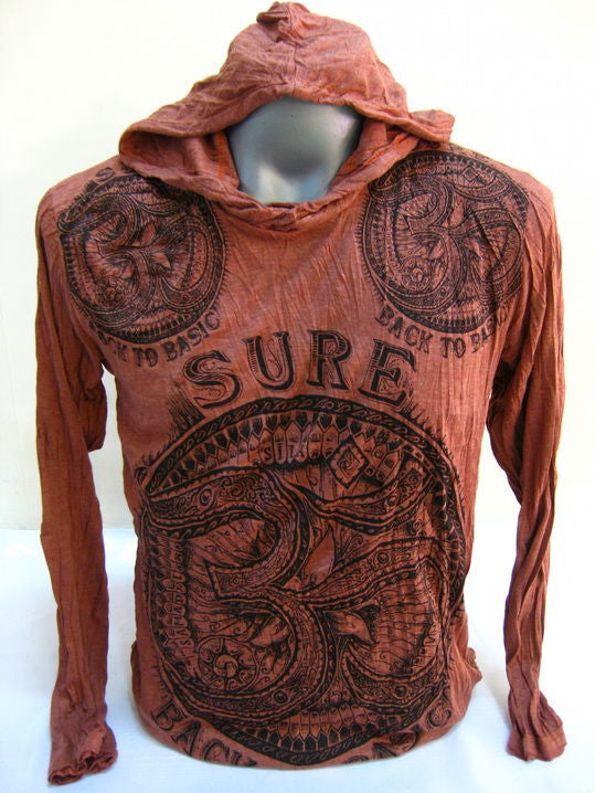 Unisex Red Sure Ohm Hoodie