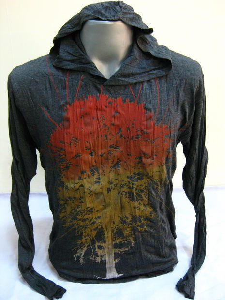 Unisex Black Pure Tree Hoodie