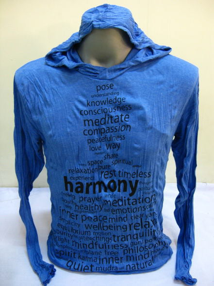 Unisex Blue Harmony Hoodie