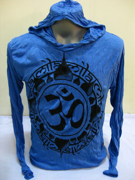 Unisex Blue Infinitee Ohm Hoodie