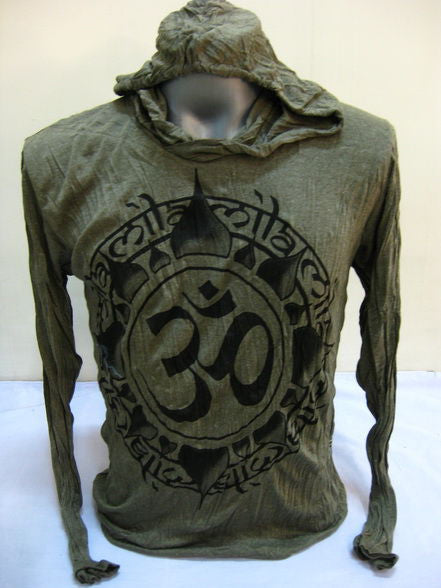 Unisex Green Infinitee Ohm Hoodie