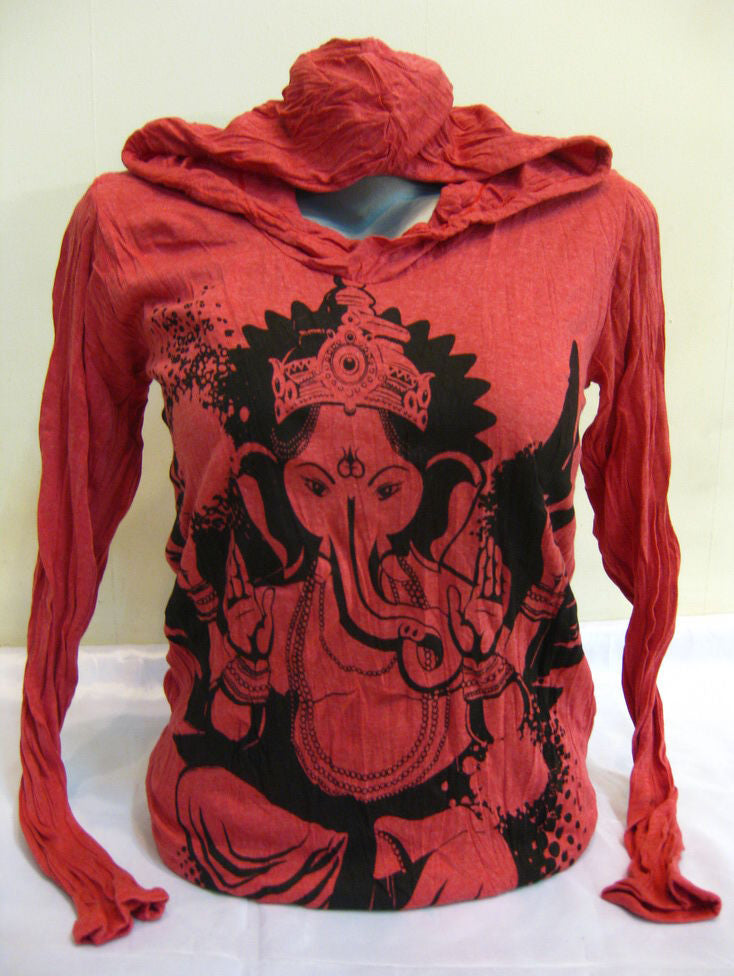 Unisex Red Fairy Ganesh Hoodie