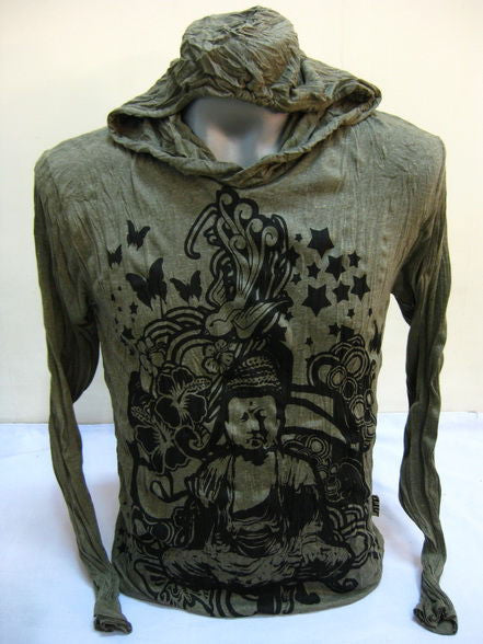 Unisex Green Buddha Dream Hoodie