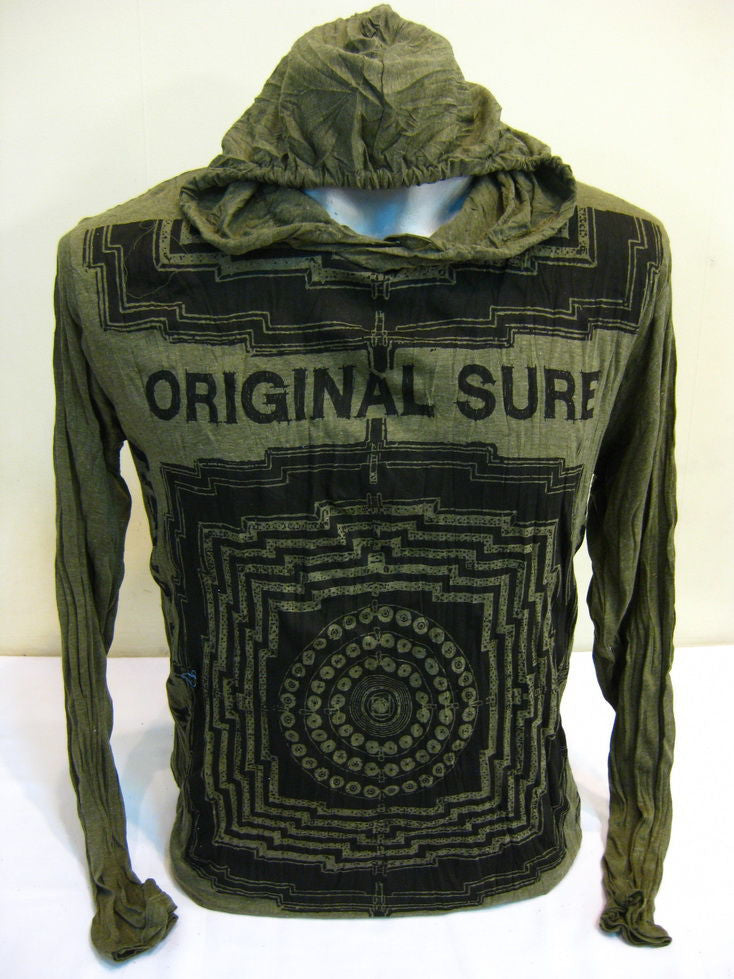 Unisex Green Labyrinth Hoodie