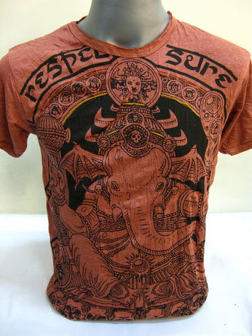 Mens Brick Batman Ganesh T-Shirt