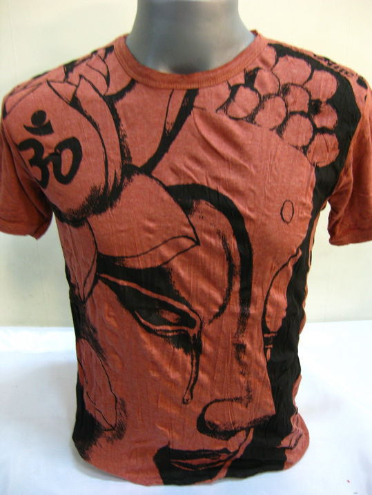 Mens Brick Crying Buddha T-Shirt