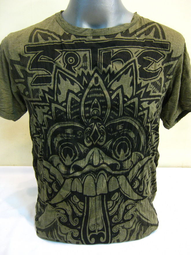 Mens Green Foo Dog T-Shirt