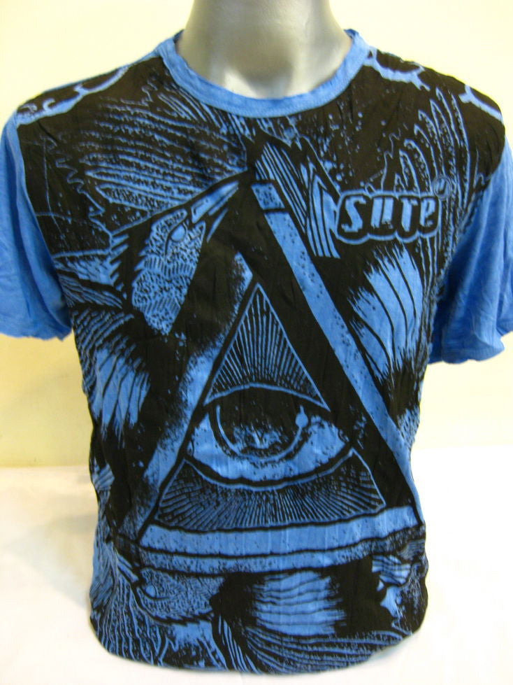 Mens Blue Eye Universe T-Shirt