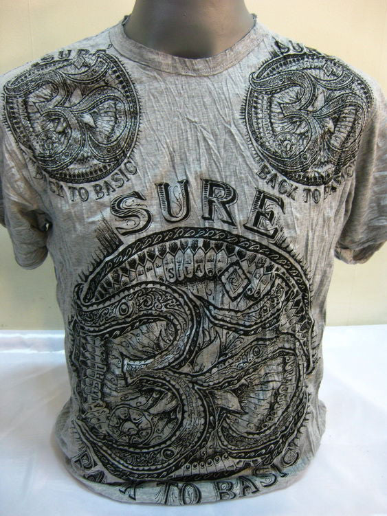 Mens Gray Sure Ohm T-Shirt