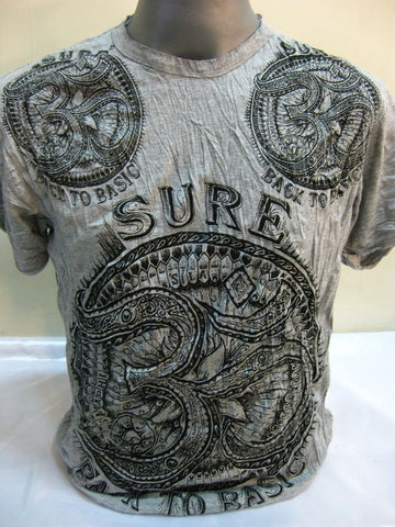 Mens Gray Sure Ohm T-Shirt