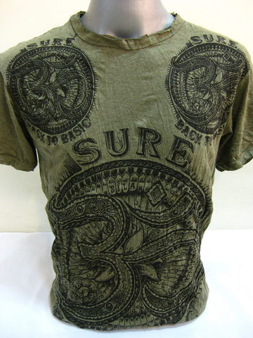 Mens Green Sure Ohm T-Shirt