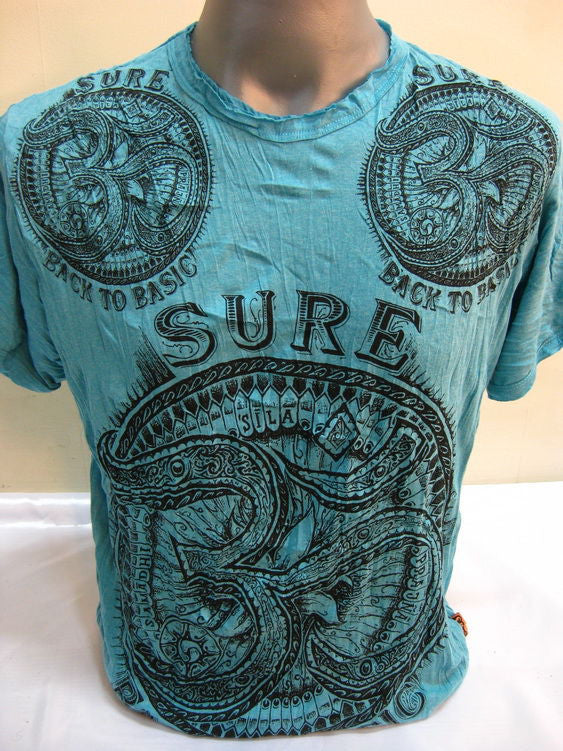 Mens Turquoise Sure Ohm T-Shirt