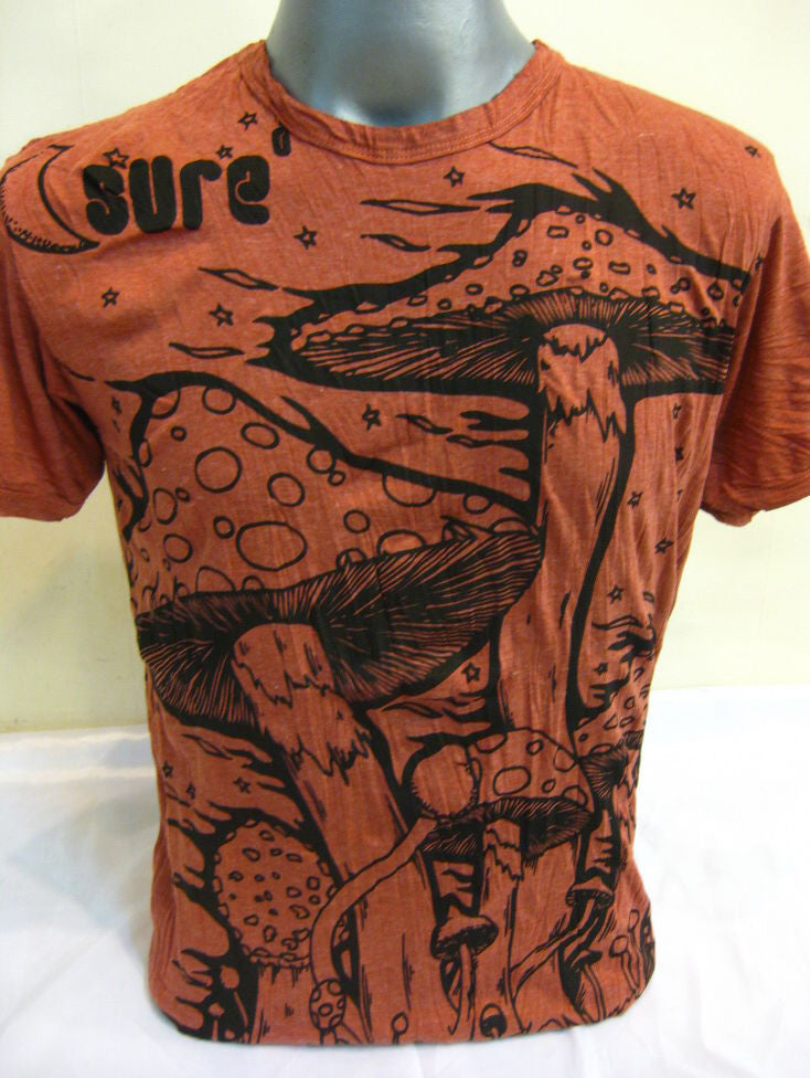 Mens Brick Mushroom T-Shirt