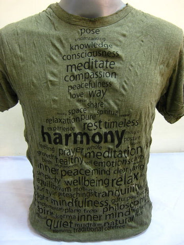 Mens Green Harmony T-Shirt