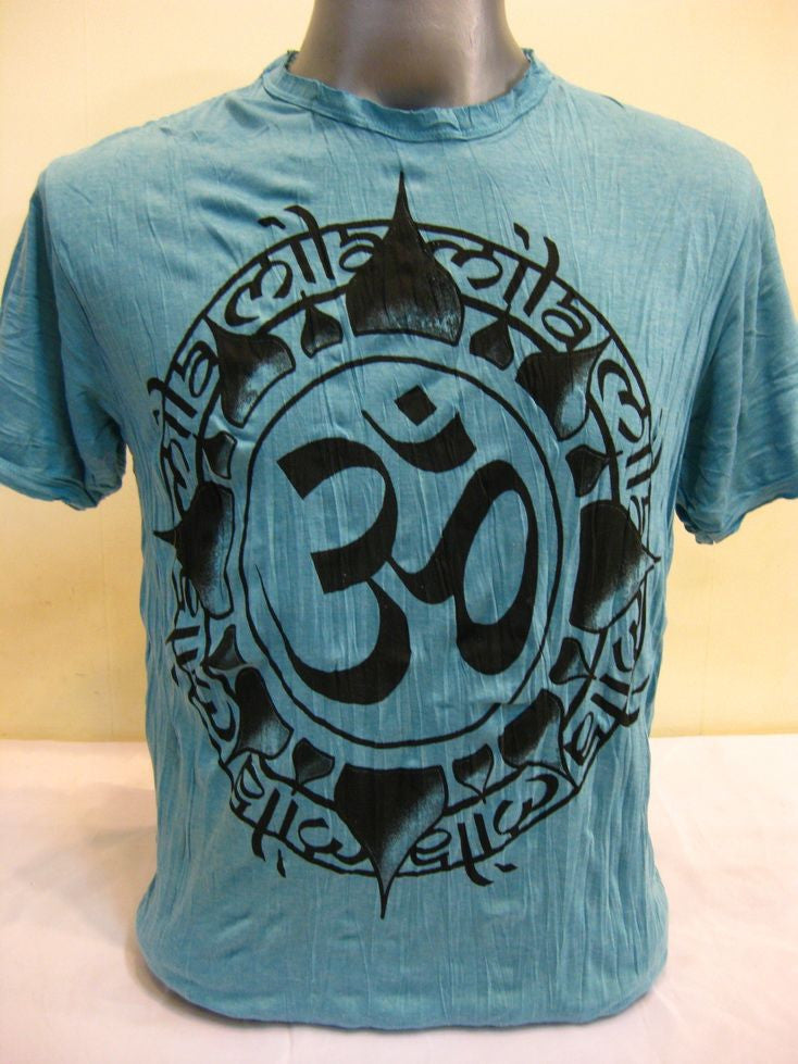 Mens Turquoise Infinitee Ohm T-Shirt