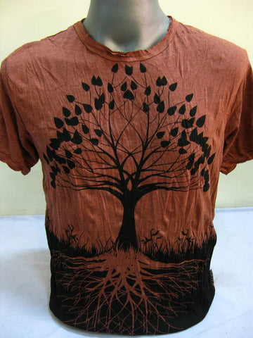Mens Brick Tree Of Life T-Shirt