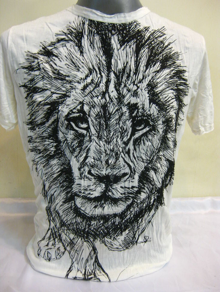 Mens White Lion King T-Shirt