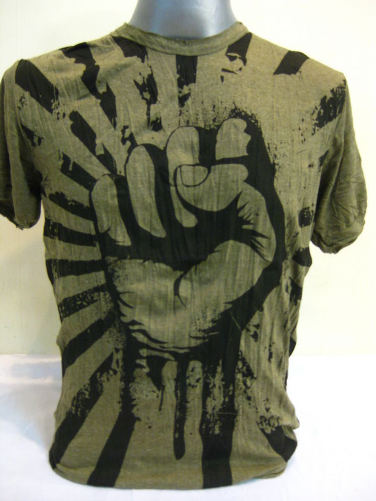 Mens Green Fight to Freedom T-Shirt