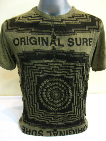 Mens Green Labyrinth T-Shirt
