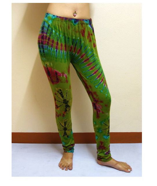 Womens Wide Leg Tie Dye Pants