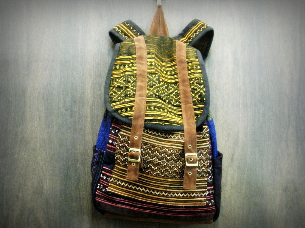 Thai Hmong Embroidered Bag Accessory