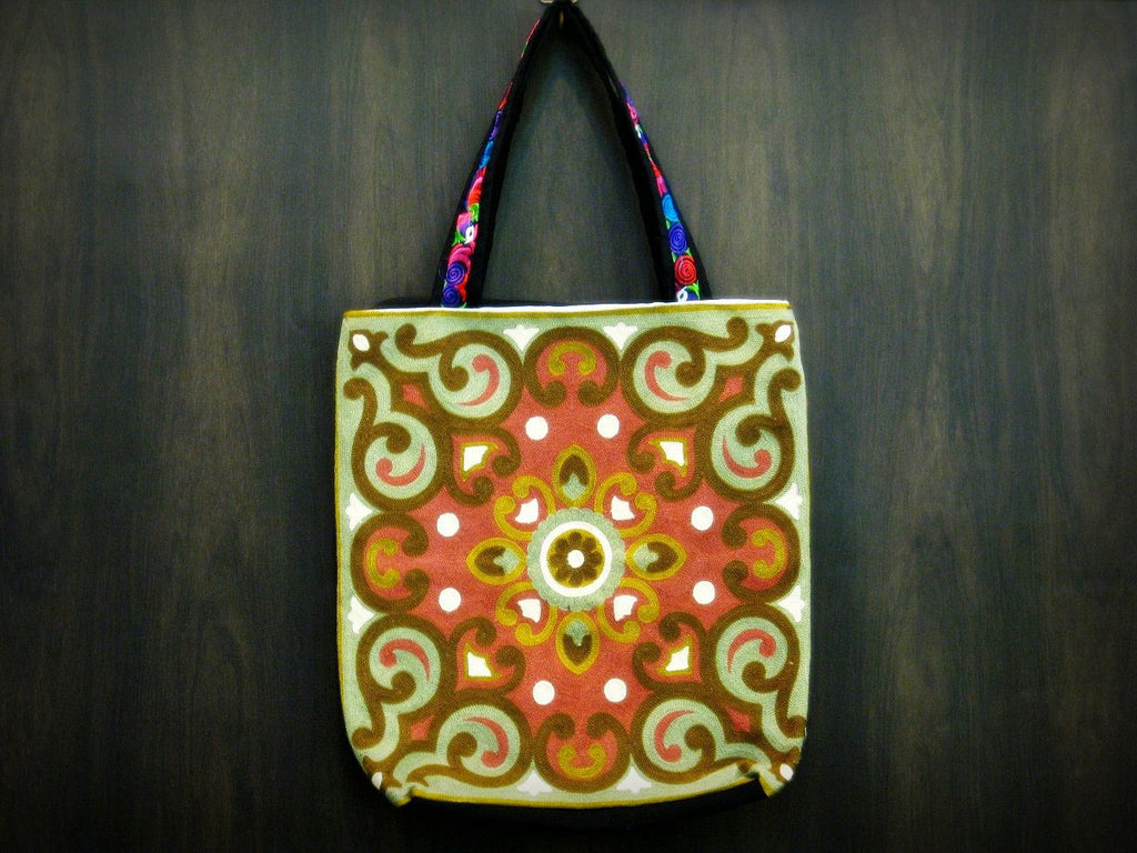 Thai Hmong Embroidered Bag Accessory