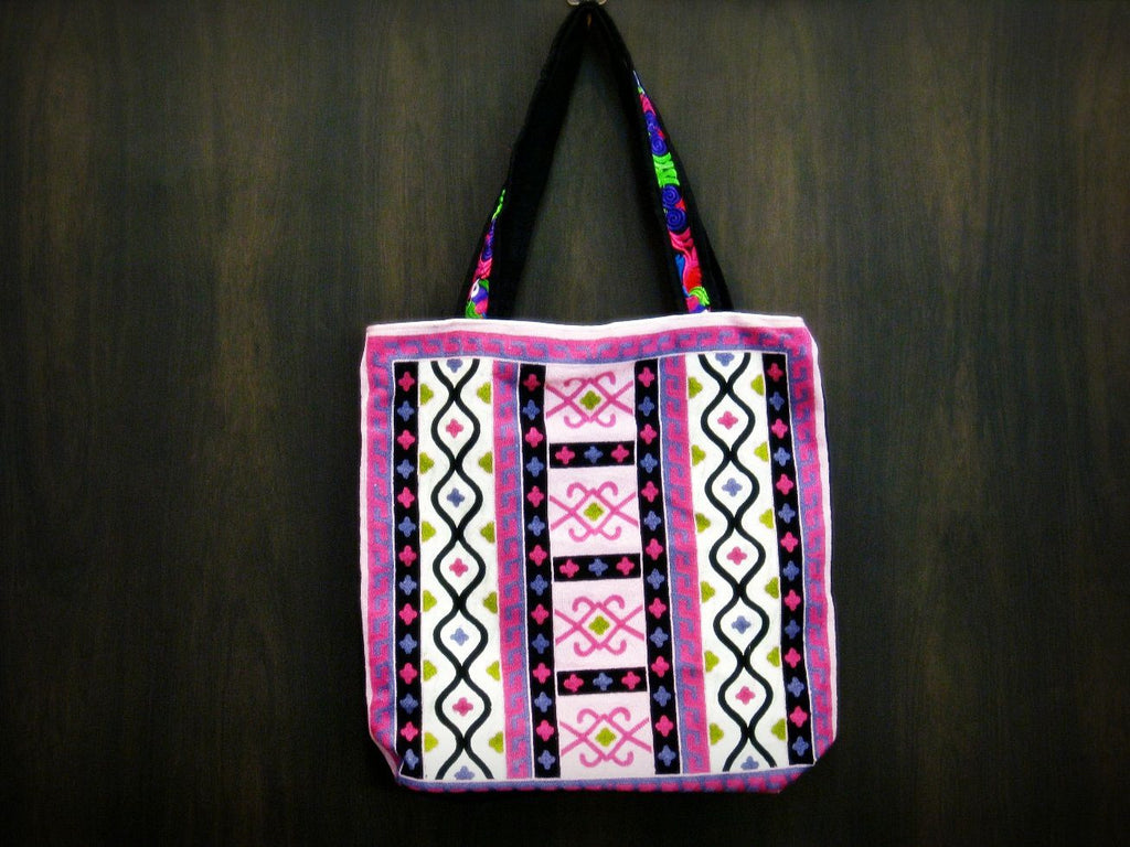 Thai Hmong Embroidered Bag Accessory