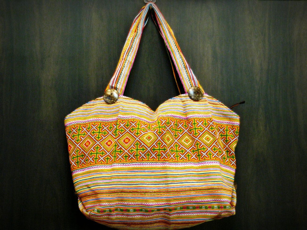 Thai Hmong Embroidered Bag Accessory