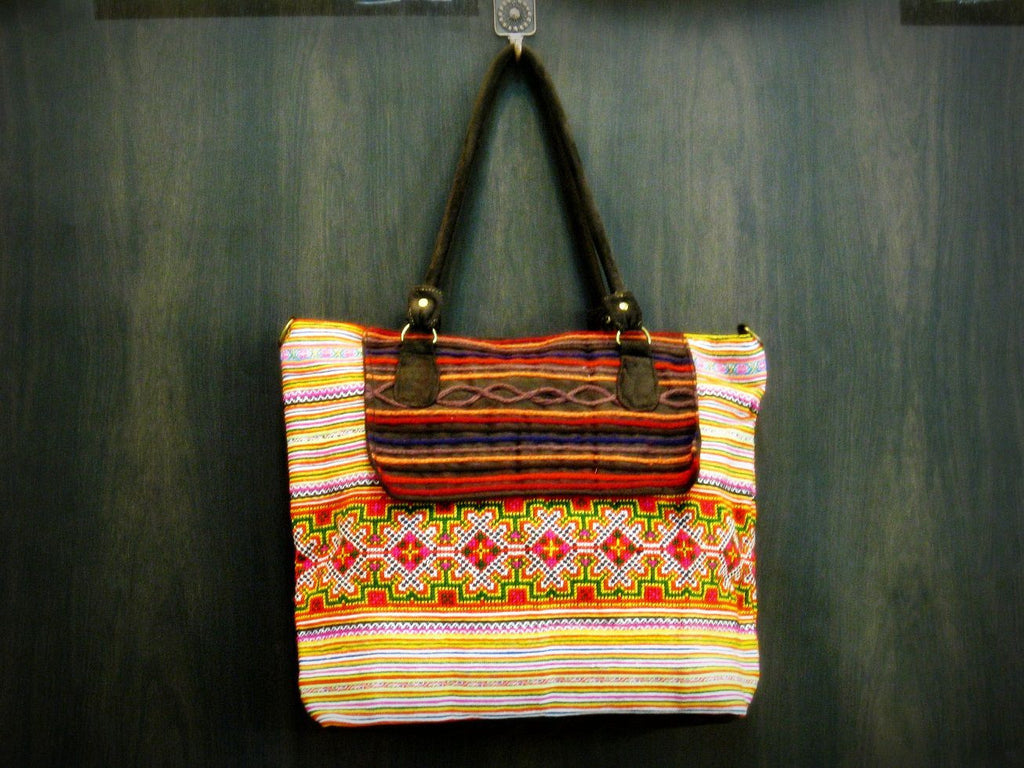 Thai Hmong Embroidered Bag Accessory