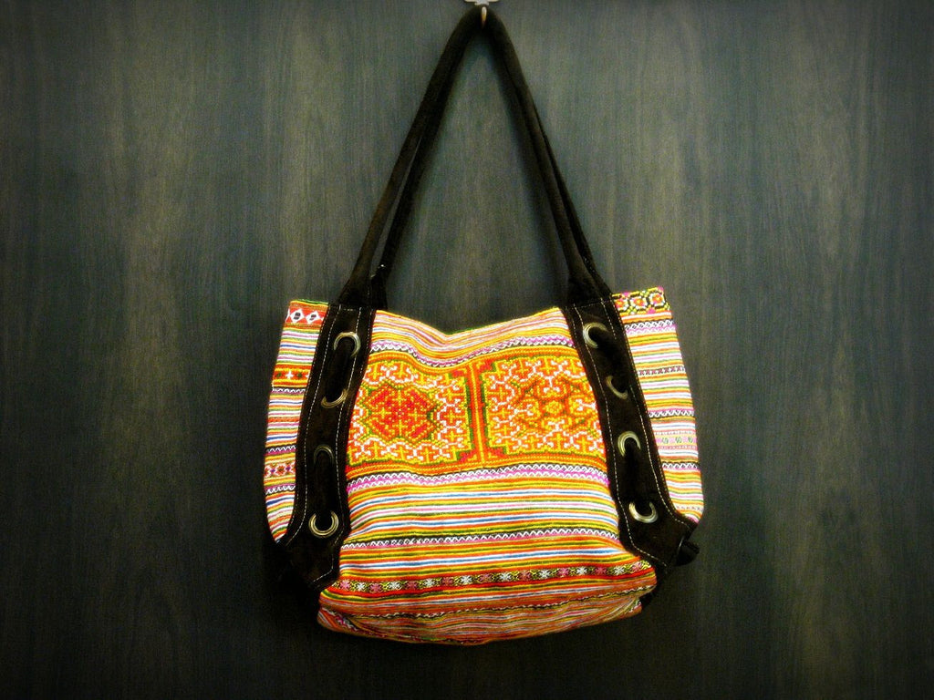 Thai Hmong Embroidered Bag Accessory