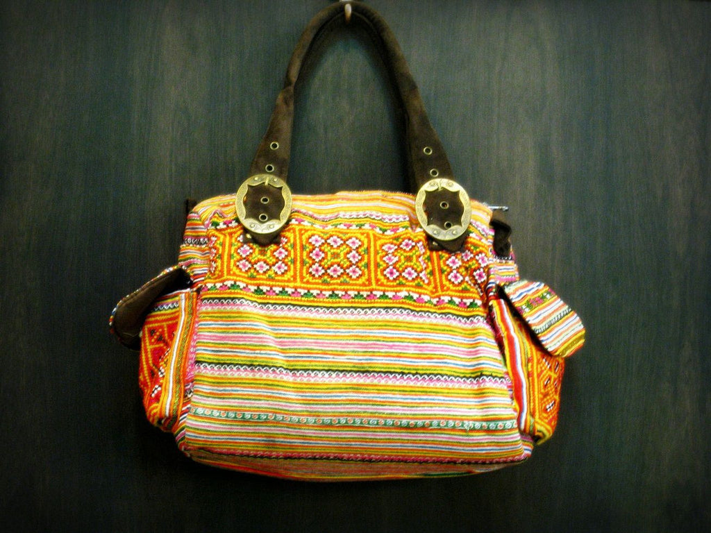 Thai Hmong Embroidered Bag Accessory