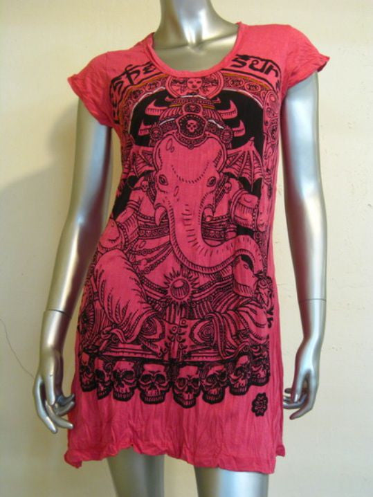 Womens Red Batman Ganesh Dress