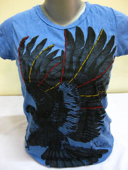 Womens Blue Eagle T-Shirt