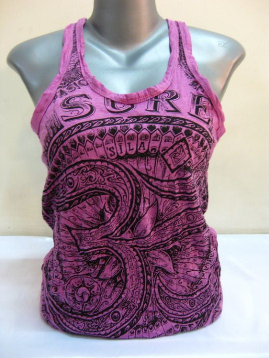 Womens Purple Sure Ohm Tank Top