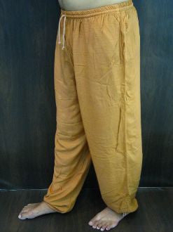 Unisex Mastard Super Soft Cotton Yoga Pants